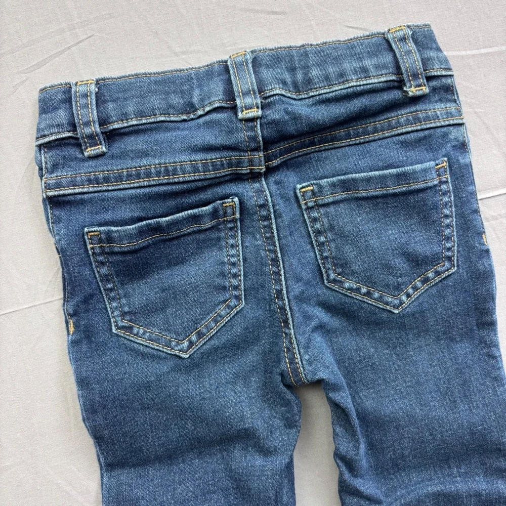 Garanimals‎ Toddler Girls Dark Wash Skinny Jeans Size 3T Adjustable Waist